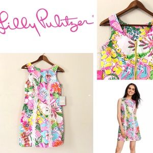 Lily Pulitzer Nosey Posey Shift Dress NWT Sz 4